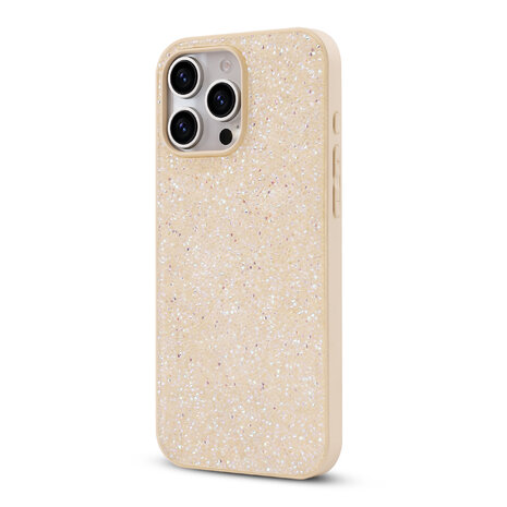 iPhone 16 Pro Max - Diamant Glitter - Goud