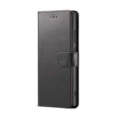 Samsung S24 Ultra - 2 in 1 Leather Book Case - Charcoal Gray