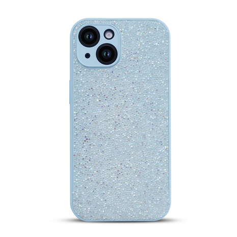 iPhone 14 - Diamant Glitter - Blauw