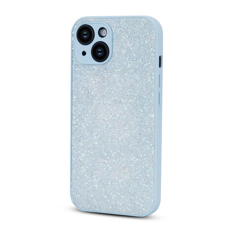 iPhone 14 - Diamant Glitter - Blauw