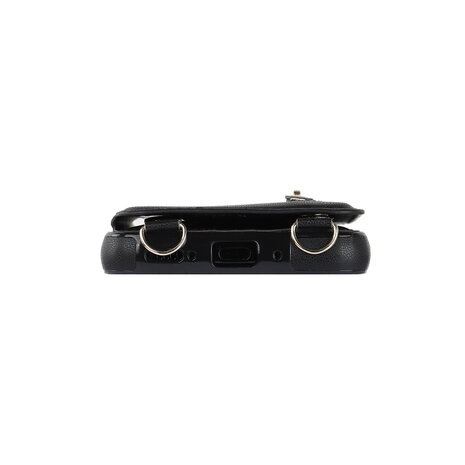 iPhone 16 - Zwart - Back Cover met Koord
