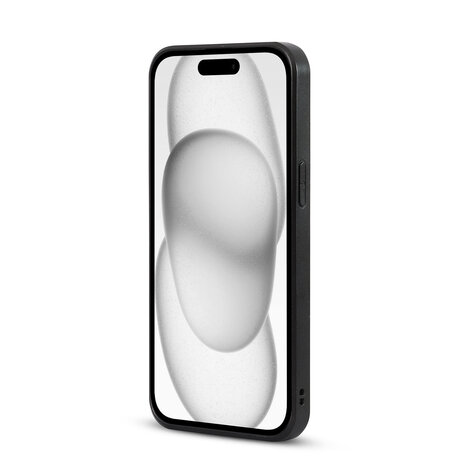 iPhone 14 - Diamant Marmer Glitter - Zwart