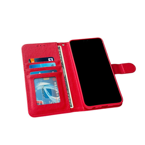 iPhone 16 Plus - Book Case - Rood