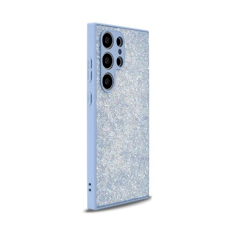 Samsung S23 Ultra - Diamant Glitter - Blauw