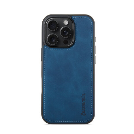 iPhone 16 Pro - Navy Blue - 2 in 1 Book Case