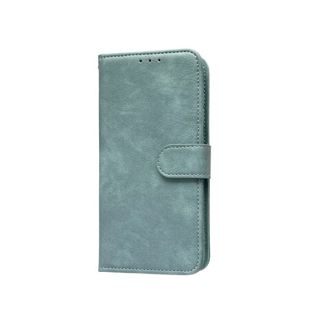 iPhone 16 Pro - Book Case - Licht Blauw
