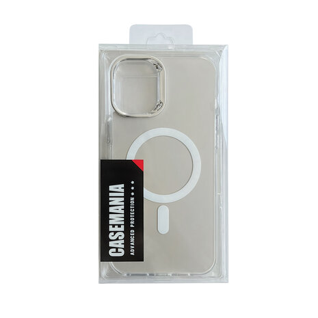 iPhone 15 Plus - Zilver - Fusion MagSafe Armor Case