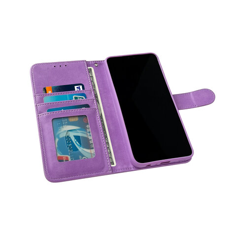 Samsung S25 - Paars - HQ Book Case