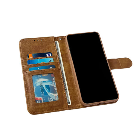 iPhone 16 Pro Max - Book Case - Bruin