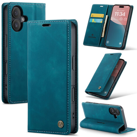 iPhone 16 Plus - Emerald Green - Book Case