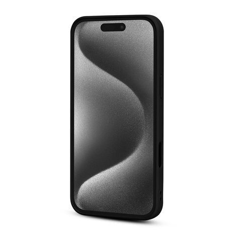 iPhone 16 Plus - Diamant Glitter - Zwart