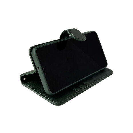 iPhone 16 Pro - Book Case - Groen