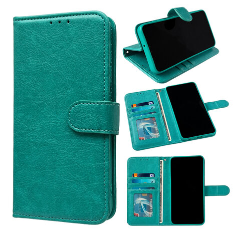iPhone 16 Pro Max - Book Case - Turquoise