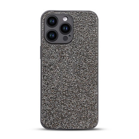 iPhone 12 Pro - Diamant Glitter - Zilver