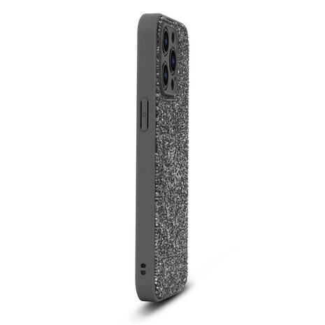 iPhone 12 Pro - Diamant Glitter - Zilver