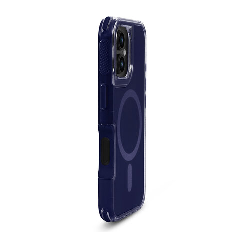 iPhone 16 Plus - Donker Blauw - Liquid MagSafe Armor Case