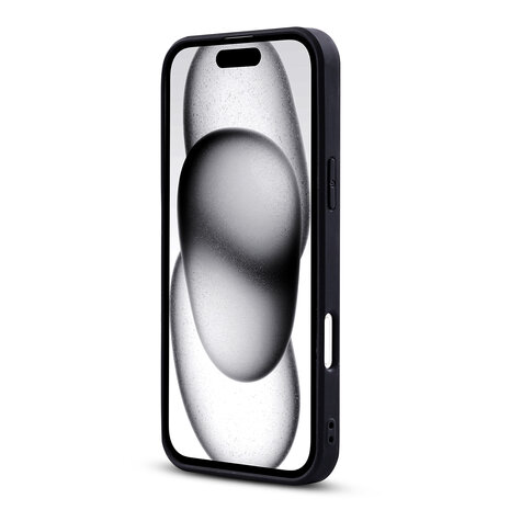 iPhone 16 Pro - Diamant Glitter - Zwart