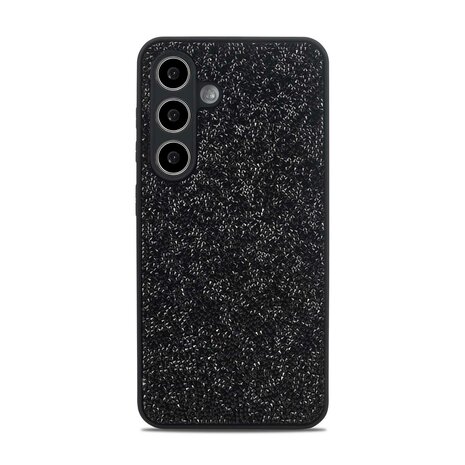 Samsung Galaxy S25 - Zwart - Diamant Glitter Back Cover