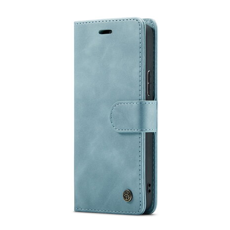 Samsung S25 - Aqua Blue - 2 in 1 Book Case