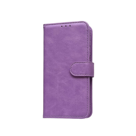 iPhone 16 Plus - Book Case - Paars