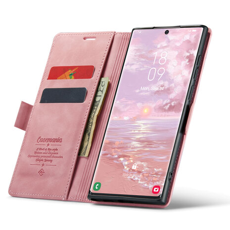 Samsung S25 Ultra - Pale Pink - Book Case