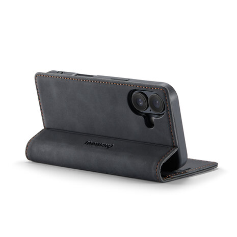 iPhone 16 Plus - Charcoal Gray - Book Case