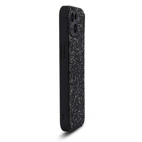 iPhone 11 - Diamant Glitter - Zwart