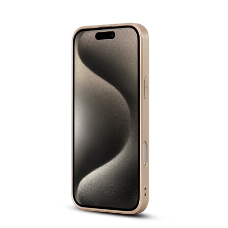 iPhone 16 Pro - Diamant Marmer Glitter - Roze