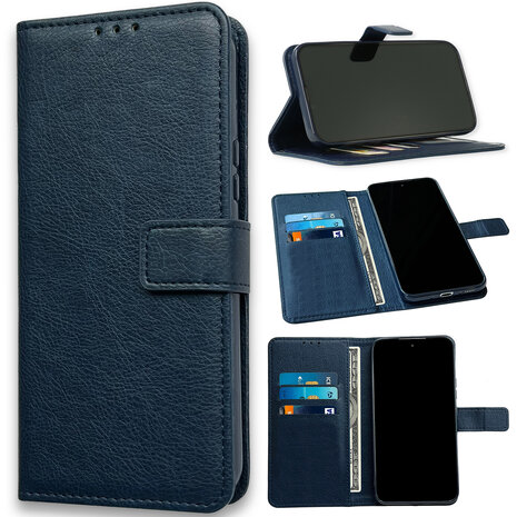 Samsung S25 - Blauw - Book Case