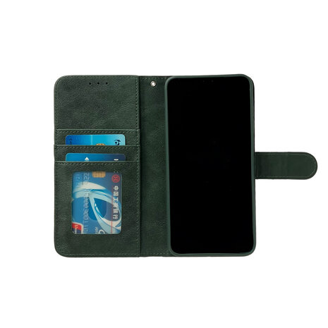iPhone 16 - Book Case - Groen