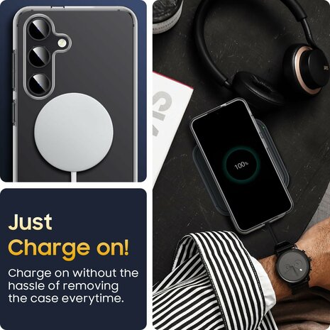 Samsung S24 Plus - HQ TPU Back Cover - Transparant