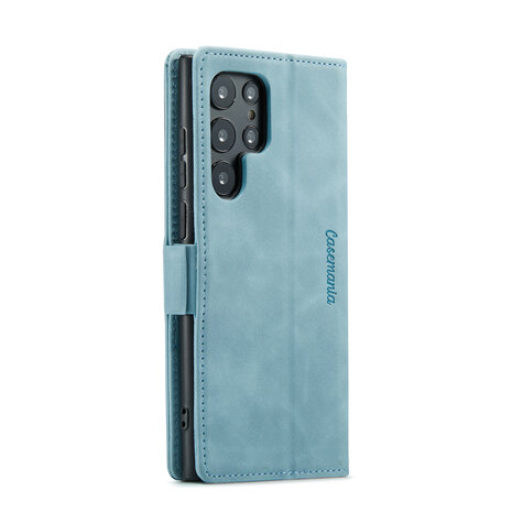 Samsung S24 Ultra Aqua Blue - Book Case