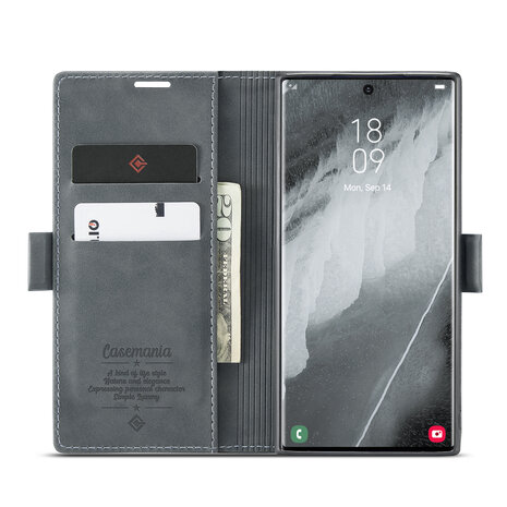 Samsung S24 Ultra Shadow Gray - Book Case