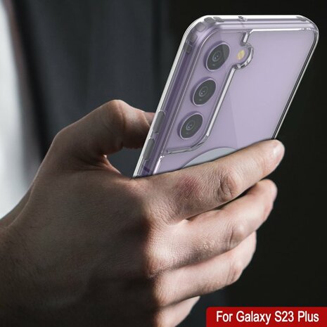 Samsung S23 Plus Transparant - Anti Shock - Geschikt voor Magsafe