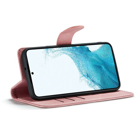Samsung S24 Pale Pink - 2 in 1 Book Case