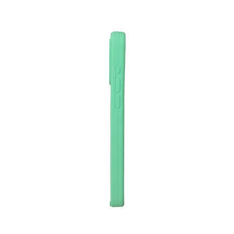 iPhone 15 Plus - Liquid Cam Back Cover - Licht Groen
