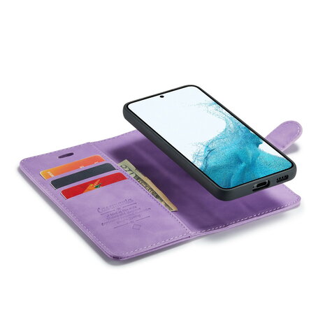 Samsung S24 Bright Lila - 2 in 1 Book Case