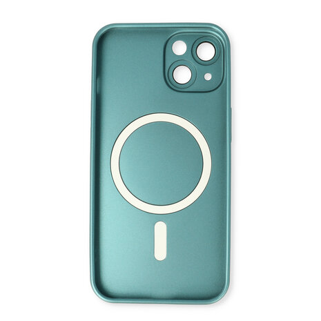 iPhone 15 Plus Blauw - MagSafe Matte TPU