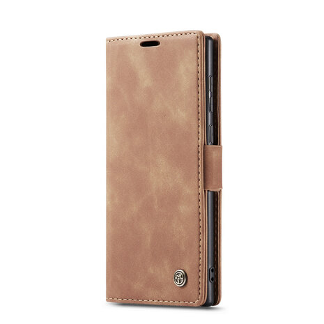 Samsung S24 Ultra Sienna Brown - Book Case