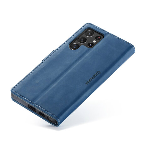 Samsung S24 Ultra Navy Blue - Book Case