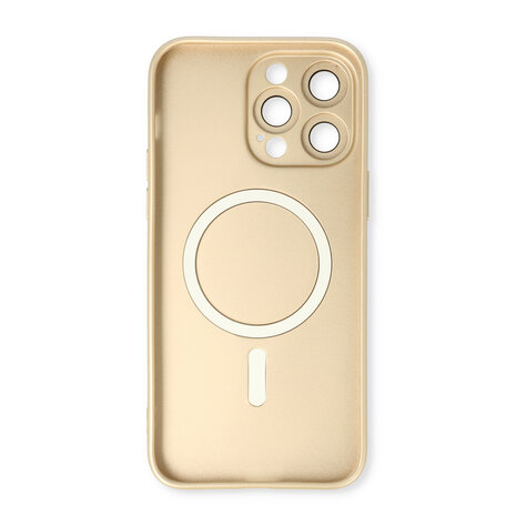iPhone 14 Pro Goud - MagSafe Matte TPU