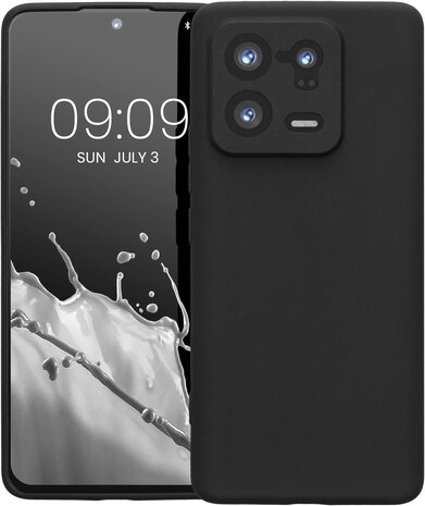 Xiaomi 13 Pro - Siliconen Back Cover - Zwart