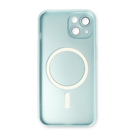 iPhone 15 Plus Licht Blauw - MagSafe Matte TPU