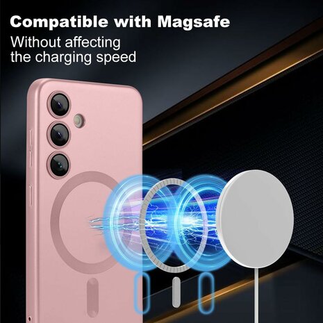 Samsung S24 - Roze - MagSafe Matte TPU