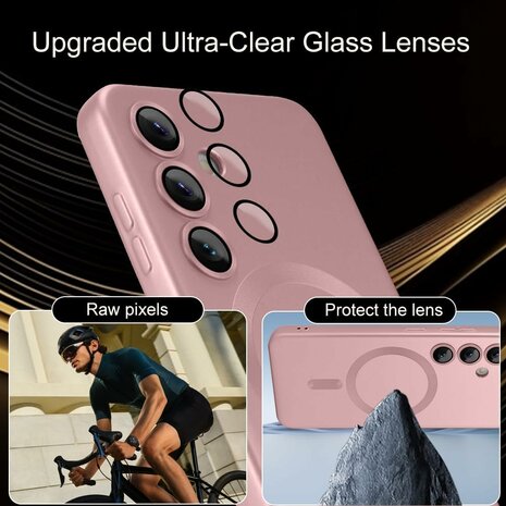 Samsung S24 - Roze - MagSafe Matte TPU