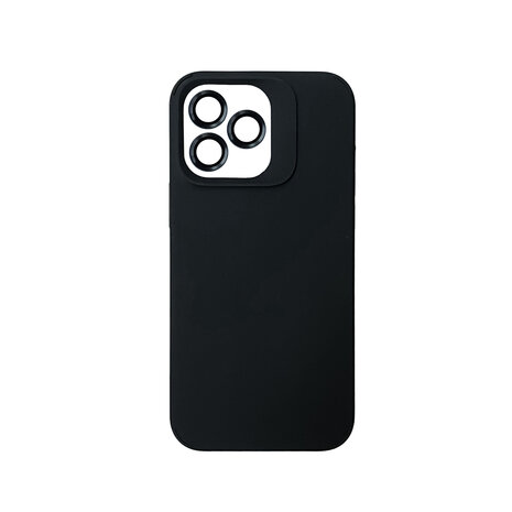iPhone 12 Pro Max - Liquid Cam Back Cover - Zwart