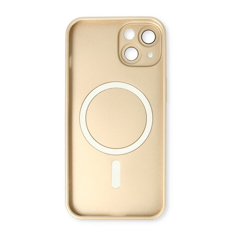 iPhone 15 Plus Goud - MagSafe Matte TPU