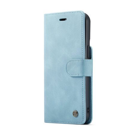 iPhone 15 Plus Aqua Blue - 2 in 1 MagSafe Book Case