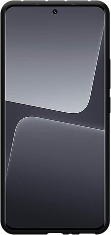 Xiaomi 13 - Siliconen Back Cover - Zwart