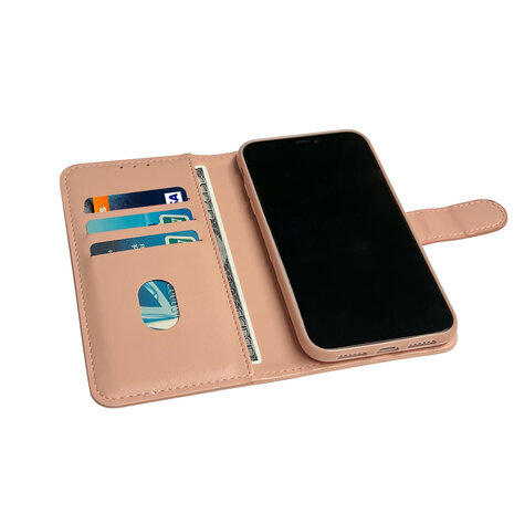 iPhone 11 - Book Case - Baby Roze